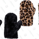 Wild Fable Women’s Faux Fur Mittens in Solid or Animal Print | $7 | Target